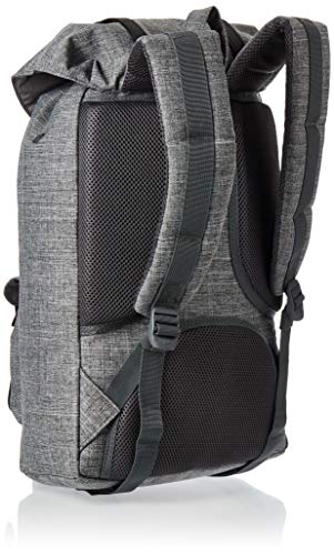 Herschel Mochila unisex para adultos Little America Mid-Volume, Raven Crosshatch/Black Rubber/3 m, 17 L