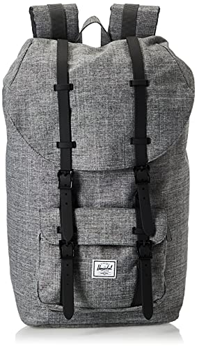 Herschel Mochilas Escolares, Taille Unique, 11, Raven Crosshatch/Black Rubber.