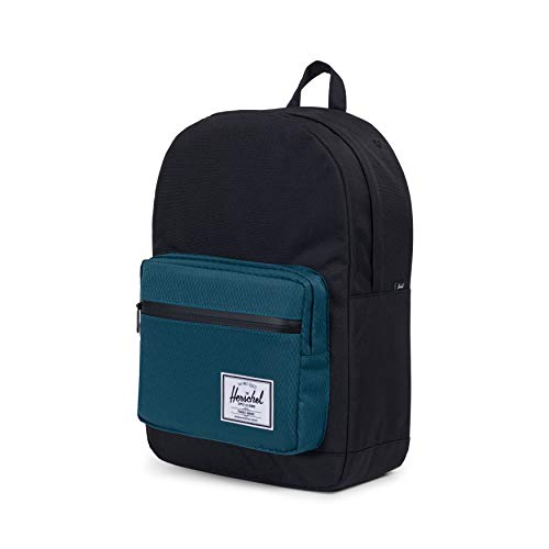 Herschel Pop Quiz - Mochila unisex para adultos, Negro/azul oscuro. (Negro) - null.list