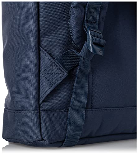 Herschel Retreat Mochila Mediana, 16.25 x 11 x 4.75 cm, Azul (Navy/Tan Synthetic Leather)