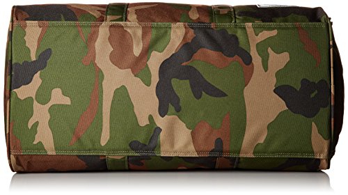 Herschel Supply Co - Bolso de viajeNovel - Bolsa de Deporte, Woodland Camo/Zip (Verde) - 10026-00699-OS