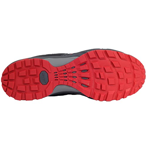 HI-TEC Serra Zapatillas Trail Running Hombre, Calzado Trail Hombre, Calzado Senderismo Hombre (Charcoal/Black, Numeric_42)