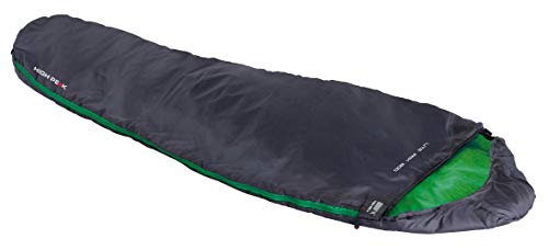 High Peak Lite Pak 800 Sleepingbag Unisex, Adulto, Antracita/Gris, 210 x 75/50 cm