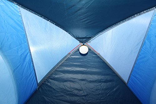 High Peak Monodome XL Tienda, Unisex Adulto, Azul/Gris, 240 x 210 x 130 cm