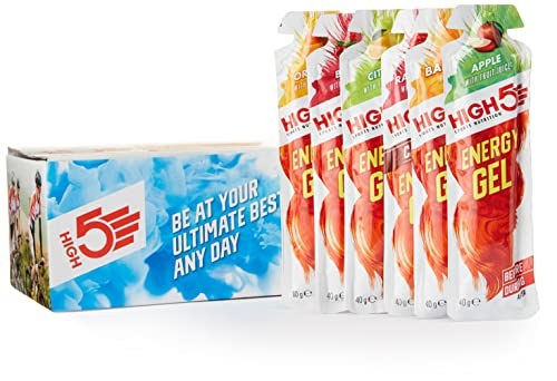 High5 Energy Gel Mixed - Bolsitas de nutrición, para ciclistas, 20 unidades