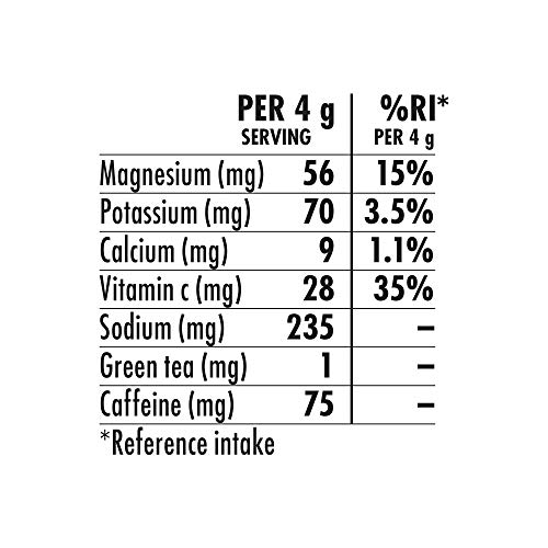 High5 High5 Zero Bebida Isotónica De Hidratación Electrolítica Con Alto Contenido En Cafeína Y Con Vitamina C - Arándanos - Paquete De 8 Tubos De 20 Tabletas Efervescentes 830 g