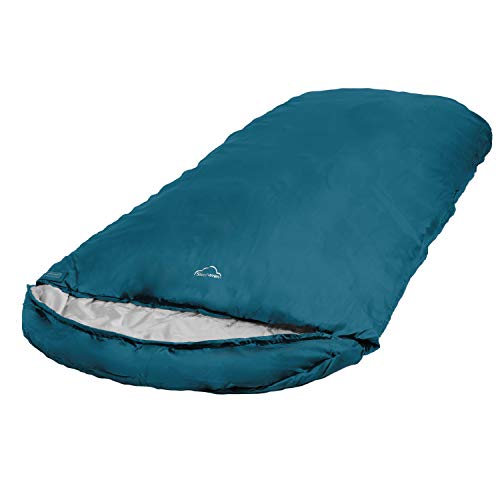 Highlander Schlafsack Junior-Saco de Dormir, Unisex, Azul Marino, Extra-Large