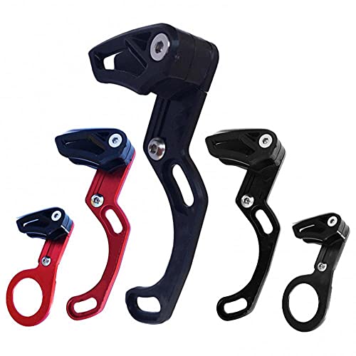 HIXISTO Guia Cadenas Bicicleta，GuíA De Cadenas MTB Bicicleta de montaña Guidelock Lightweight Aley de aleación de una Cadena de Cadena de un Solo Disco (Color : Black 1)