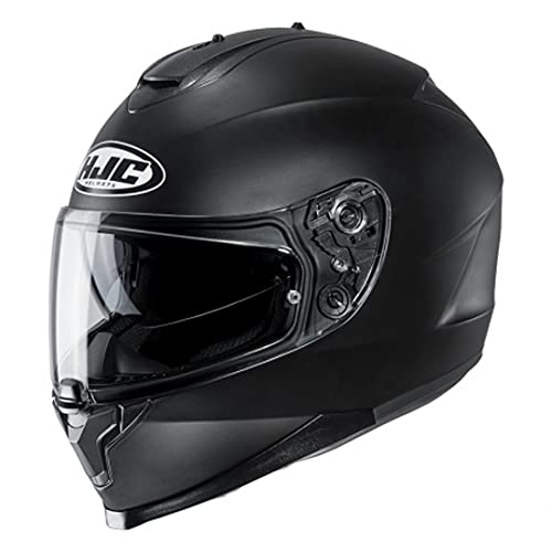 HJC C70 Cascos, Adultos Unisex, Negro, L