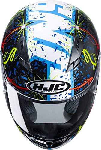 HJC CS-15 Helmet, Unisex-Adult, Nav-MC2, L