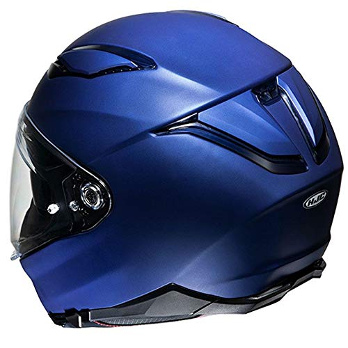 HJC HELMET F70 SEMI FLAT METALLIC BLUE L