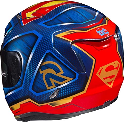 HJC Helmets Casco R-PHA-11 SUPERMAN DC COMICS BLUE/RED L, sup-mc21