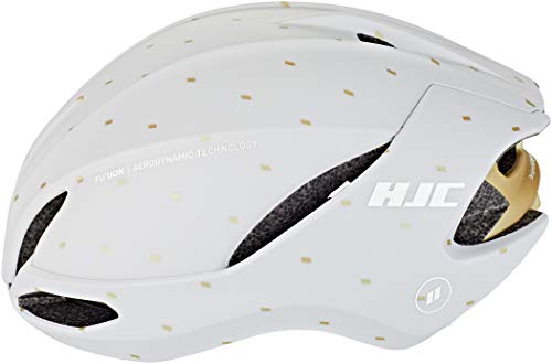 HJC Helmets Furion 2.0 Casco Semi-Aero, Unisex Adulto, MT Off White Gold, M 55~59CM