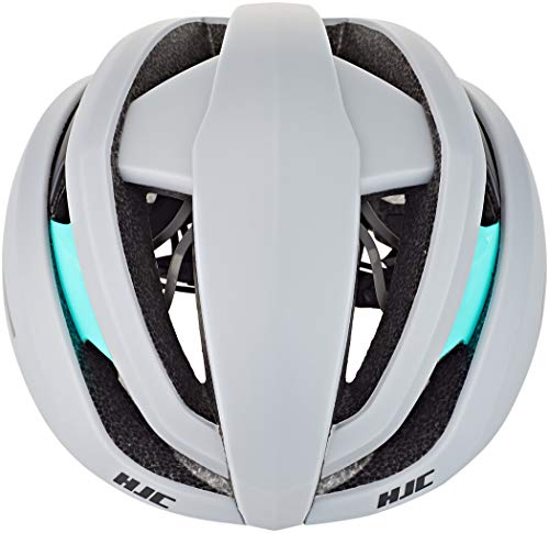 HJC Helmets Ibex 2.0 Casco de Carretera, Unisex Adulto, Línea White Grey, L