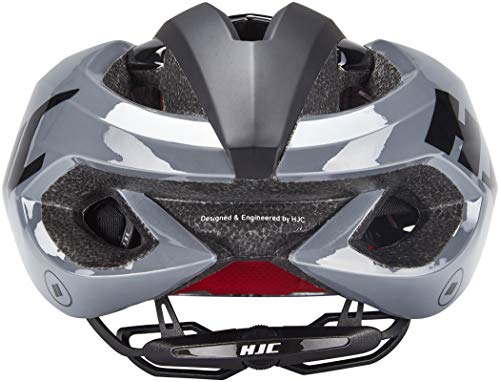 HJC Helmets VALECO Casco de Carretera, Unisex Adulto, MT GL Grey Black, L 58~63CM