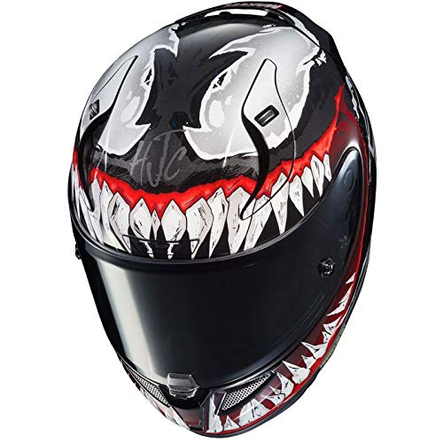 HJC R-PHA-11 Helmet, Hombre, Negro/Rojo, S