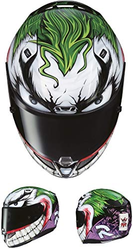 HJC R-PHA-11 Helmet, Unisex-Adult, White/Green, M