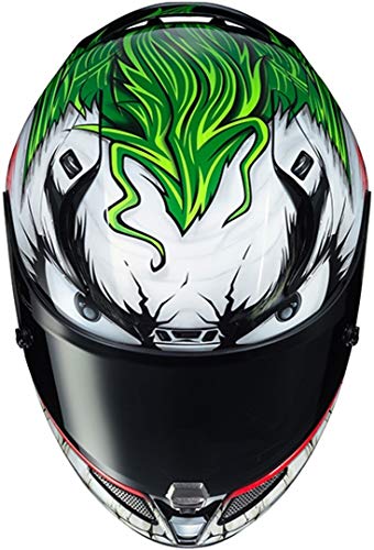 HJC R-PHA-11 Helmet, Unisex-Adult, White/Green, M