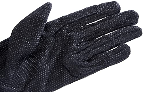 HKM Reithandschuhe Guantes de equitación, Unisex Adulto, Azul, XL