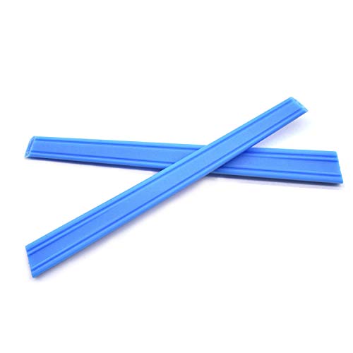 HKUCO Azul Juego de patas de silicona de repuesto para Oakley Crosslink Pitch Gafas de sol Kit de goma