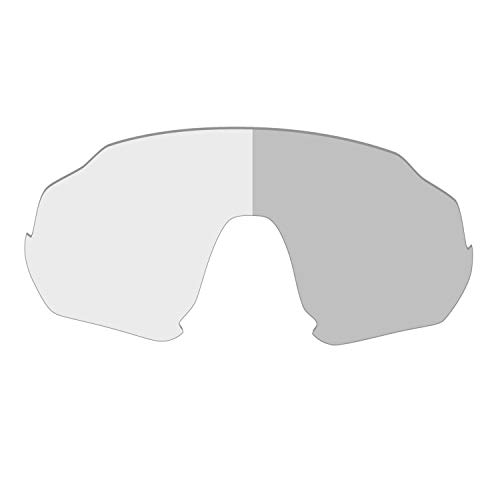 HKUCO Fotocrómico Polarizado Lentes de repuesto para Oakley Flight Jacket Gafas de sol