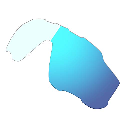 HKUCO Lentes de repuesto para Oakley Jawbreaker Gafas de sol Azul fotocromático