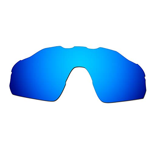 HKUCO Reforzar Lentes de repuesto para Oakley Radar EV Pitch Sunglasses Azul Polarized