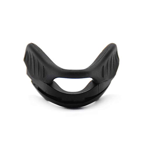 HKUCO Reforzarse Negro Replacement Silicone Nose Pads For Oakley EVZero OO9308 Earsocks