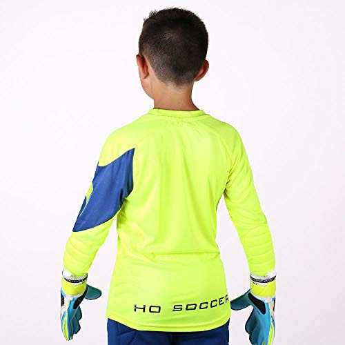 HO Soccer Keeper Set Premier Conjuntos de Portero, Unisex niños, Lima, 6