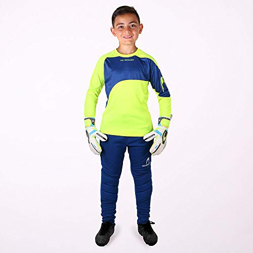 HO Soccer Keeper Set Premier Conjuntos de Portero, Unisex niños, Lima, 6