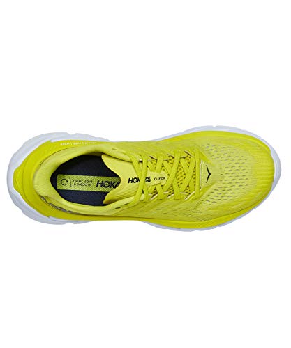 HOKA 1110510 CSWH Clifton Edge, Zapatillas de Running sobre Asfalto para Hombre, Amarillo/Blanco, EU 42