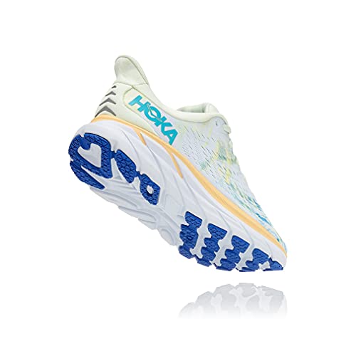 HOKA 1119394 W Clifton 8 TGT, Zapatillas de Running para Mujer, Blanco/Multicolor, EU 38 2/3