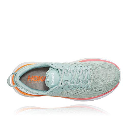 Hoka Arahi 04 Zapatilla para Correr en Carretera o Camino de Tierra Ligero con Soporte Pronaciara Mujer Celeste Naranja 40 2/3 EU