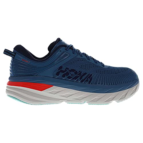 Hoka Bondi 7, Zapatillas de Running por Hombre, Azul (RealTeal/Outerspace RTOS), 41 1/3 EU