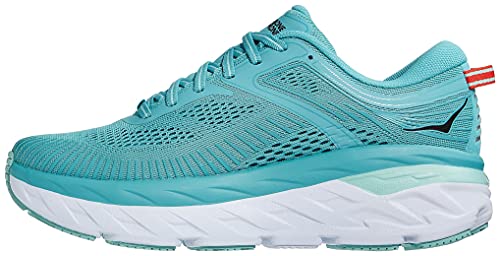 Hoka Bondi 7, Zapatillas de Running por Mujer, Azul (Aquarelle/EggshellBlue AEBL), 42 EU