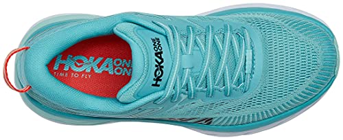 Hoka Bondi 7, Zapatillas de Running por Mujer, Azul (Aquarelle/EggshellBlue AEBL), 42 EU