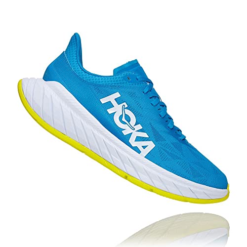 Hoka Carbon X 02 Hombre Celeste Blanco