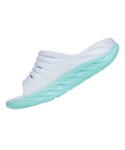 hoka Chancla Ora Recovery Blanco Menta Mujer