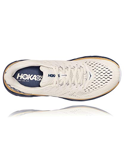 HOKA Clifton 7 - Zapatillas de running para mujer Beige Size: 40 EU