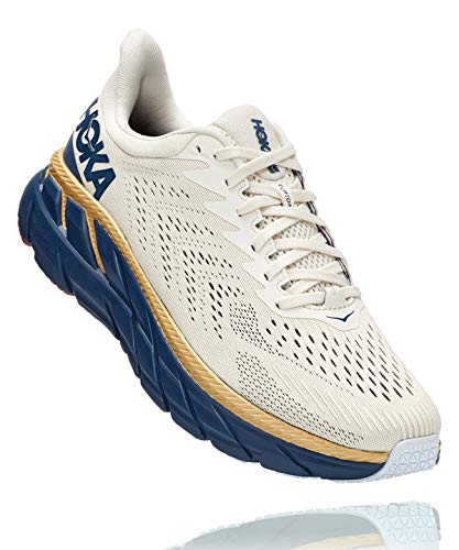 HOKA Clifton 7 - Zapatillas de running para mujer Beige Size: 40 EU