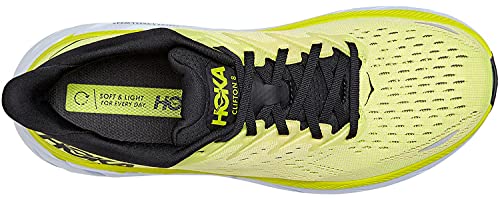 Hoka Clifton 8, Zapatillas de Running por Hombre, Amarillo (EveningPrimrose/Charlock EPCH), 40 EU