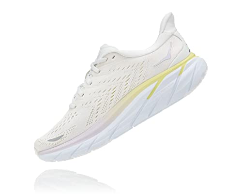 Hoka Clifton 8, Zapatillas de Running por Mujer, Blanco (BlancDeBlanc/BrightWhite BDBBW), 40 EU