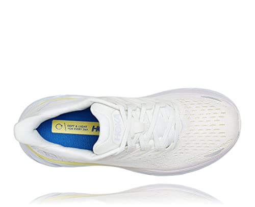 Hoka Clifton 8, Zapatillas de Running por Mujer, Blanco (BlancDeBlanc/BrightWhite BDBBW), 40 EU