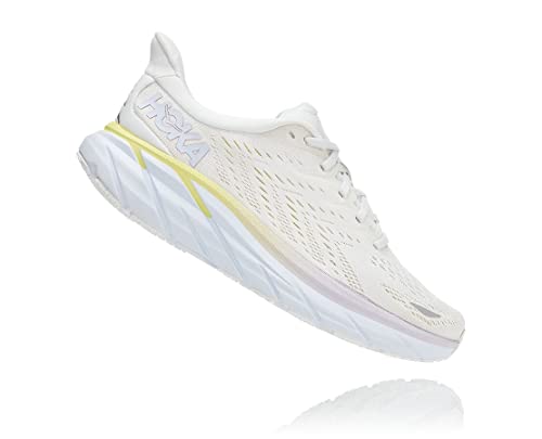 Hoka Clifton 8, Zapatillas de Running por Mujer, Blanco (BlancDeBlanc/BrightWhite BDBBW), 40 EU