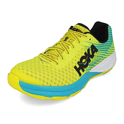 Hoka EVO Carbon Rocket, Zapatillas de Running por Hombre, Amarillo (Citrus/Cyan CCYN), 43 1/3 EU