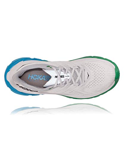 Hoka M Clifton Edge, Nimbus Cloud/Greeen, 1110510 (Nimbus Cloud/Green, Fraction_44_and_2_Thirds)