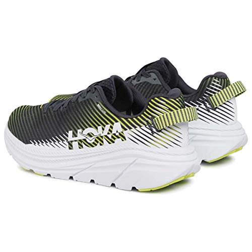 Hoka One Men's Rincon 2 Odyssey Grey/White Sneakers, 12 M US