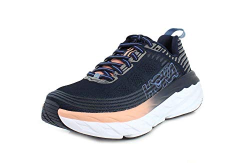 Hoka One One Bondi 6 Womens - Mood Indigo Dusty Pink - 4.5 UK