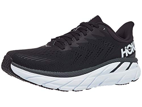 Hoka One One Clifton 7 Mens - Black White - 10 UK