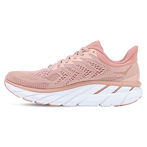 Hoka One One Clifton 7 Misty Rose/Cameo Brown 9.5 B (M)